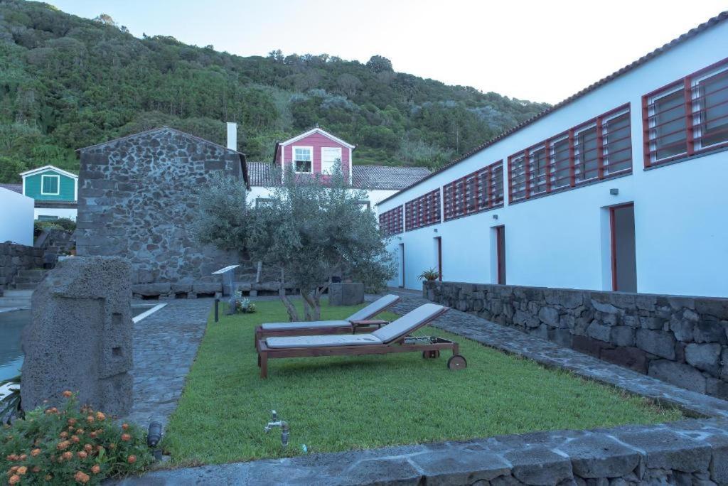 Casa Do Brasao Apartment Lajes do Pico Luaran gambar